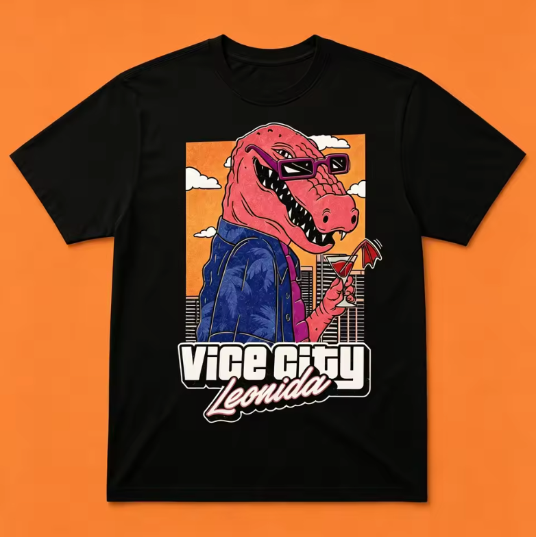 T-shirt Jason Vice City Leonida