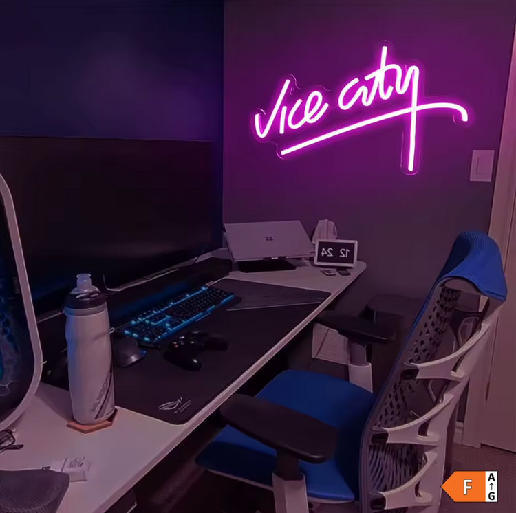 Enseigne néon de Vice City