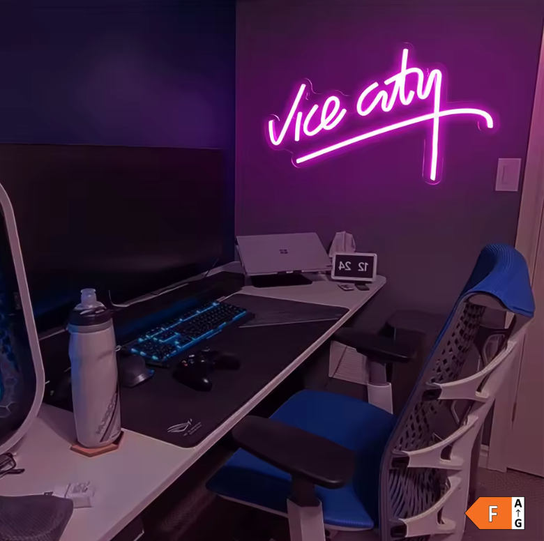 Vice City neon sign